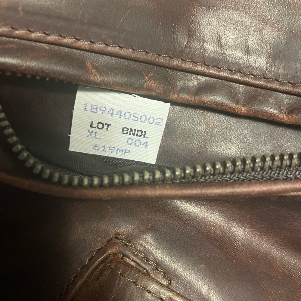 ** SOLD ** SCHOTT NYC PERFECTO MODEL 619 LIGHTWEIGHT BIKER JACKET - Picture 16 of 16